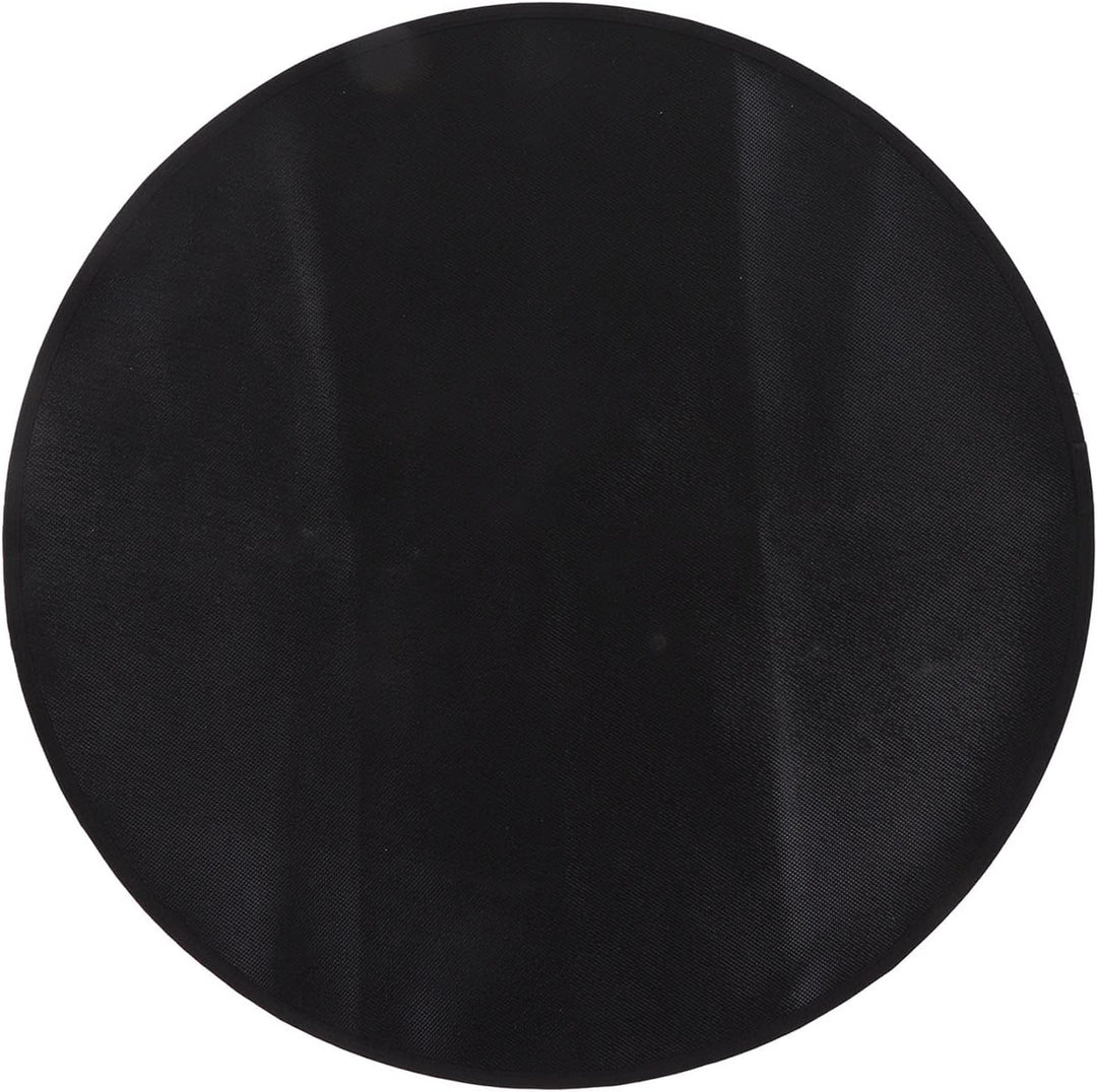 Feuerfeste Matte Outdoor, Feuerstellenmatte, Grillmatte Rund 60 cm, Hochtemperaturbeständige, Waschb