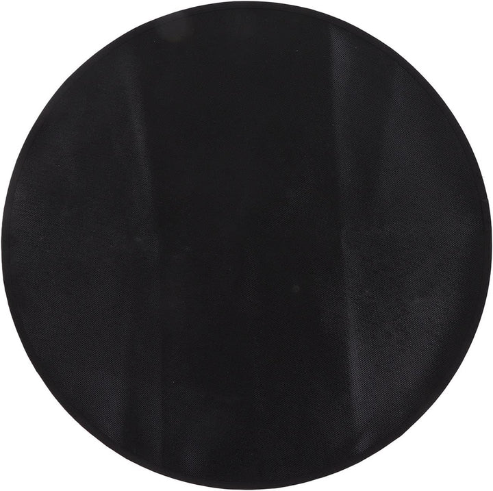 Feuerfeste Matte Outdoor, Feuerstellenmatte, Grillmatte Rund 60 cm, Hochtemperaturbeständige, Waschb