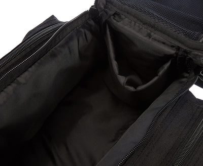 KLICKfix 0267RB Farradtasche Rackpack 2 Plus für Rackt Gepäckträgertasche, Schwarz, 35 x 30 x 23 cm,