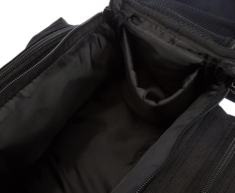 KLICKfix 0267RB Farradtasche Rackpack 2 Plus für Rackt Gepäckträgertasche, Schwarz, 35 x 30 x 23 cm,