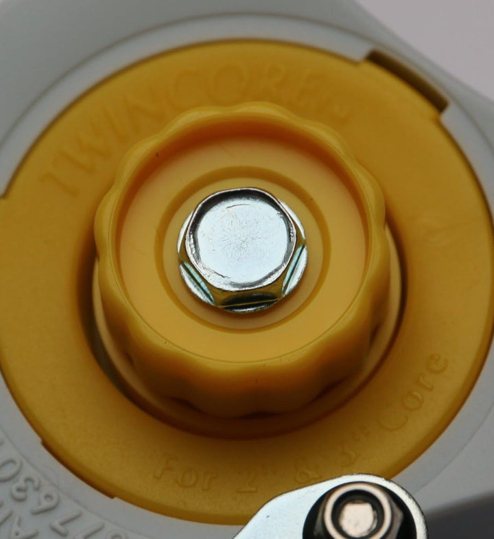1 St. Klebeband Handabroller Twin Core 2 + 3 Zoll Kern zum leisem abrollen von Klebeband Packband