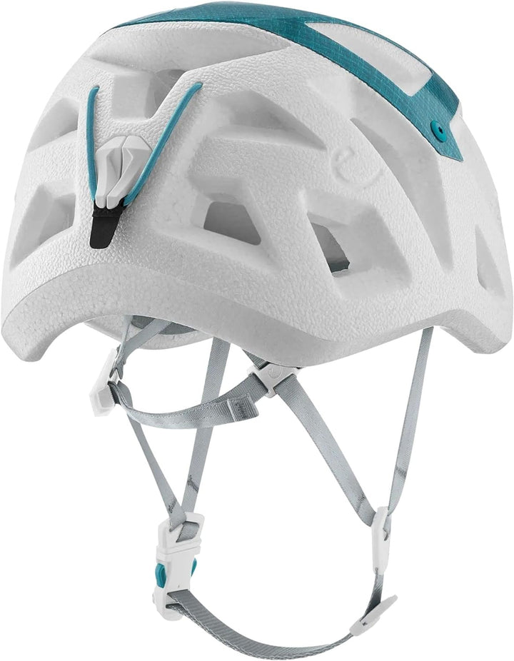 EDELRID Salathe Lite Kletterhelm Klettersteighelm Bergsporthelm Weiss 50-58cm, Weiss 50-58cm