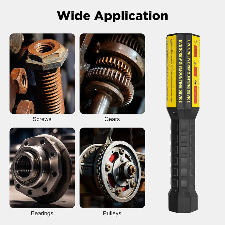 1000W Magnetische Induktionsheizung,220V Schraubenlöser,Handheld Flameless Magnetisches Induktionshe