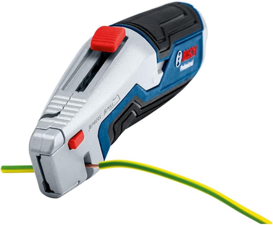 Bosch Professional Universal-Teppichmesser mit ausziehbarer Klinge und Klingenfach im Griff (inkl. 3