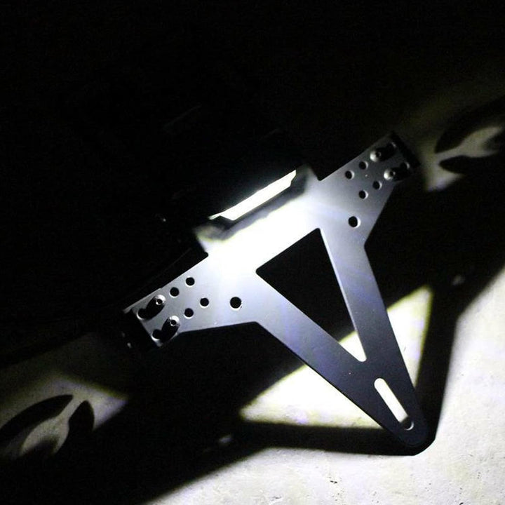LED-Licht Motorrad Kennzeichenhalter Nummernschildhalter Für Universal Für YZF R1 R3 R6 R15 R25 Fz6