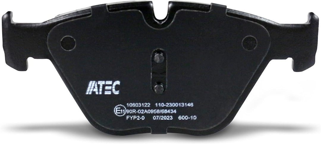 ATEC Germany Bremsbelagsatz Vorderachse, Bremsbeläge Bremsklötze vorne, 4 Stück, Kompatibel mit BMW