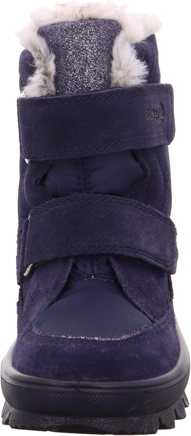 Superfit Mädchen Flavia Warm Gefütterte Gore-tex Schneestiefel 25 EU Blau 8000, 25 EU Blau 8000