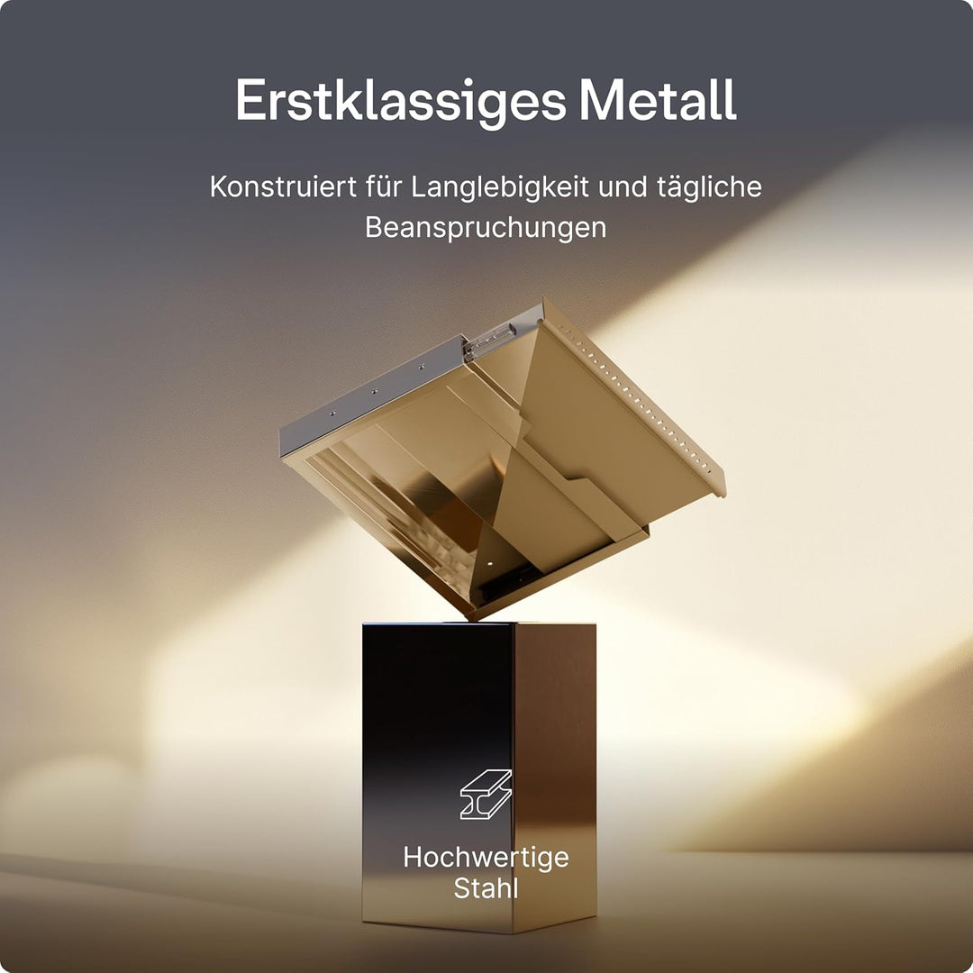 Desktronic Schreibtisch-Organizer, Untertisch-Aufbewahrungsbox, Schreibtisch für Büro Schule Homeoff