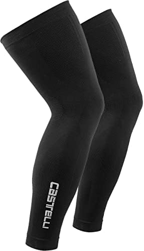 CASTELLI Pro Seamless Leg Warmer Warmers S-M Schwarz-Weiss, S-M Schwarz-Weiss