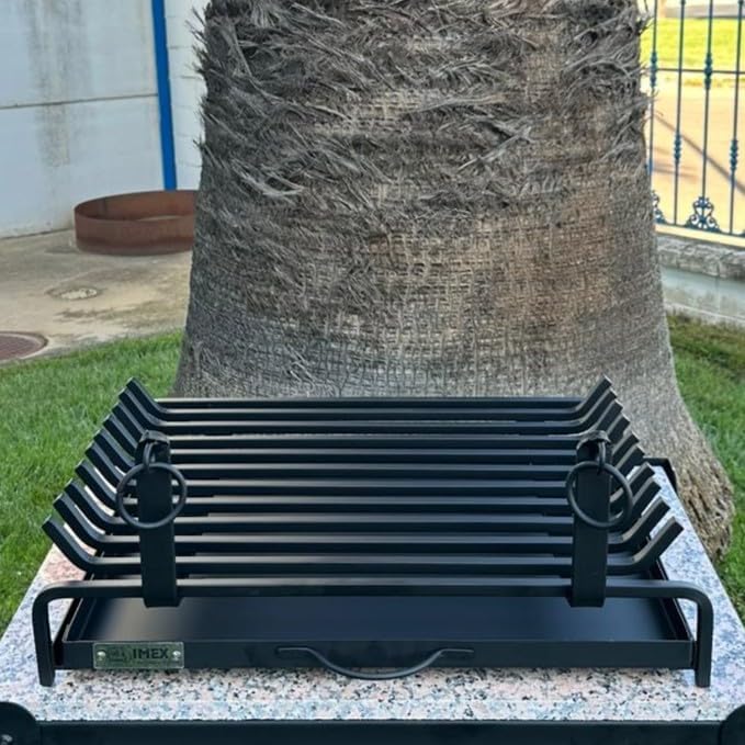 Imex der Fuchs 10923 Grill für Kamin mit Schublade (60 x 45 cm)
