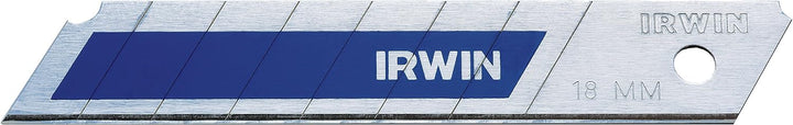 Irwin Blue Blades Bi-Metall Abbrechklinge 18 mm, 50 Stück, Splitterfrei, 10507104