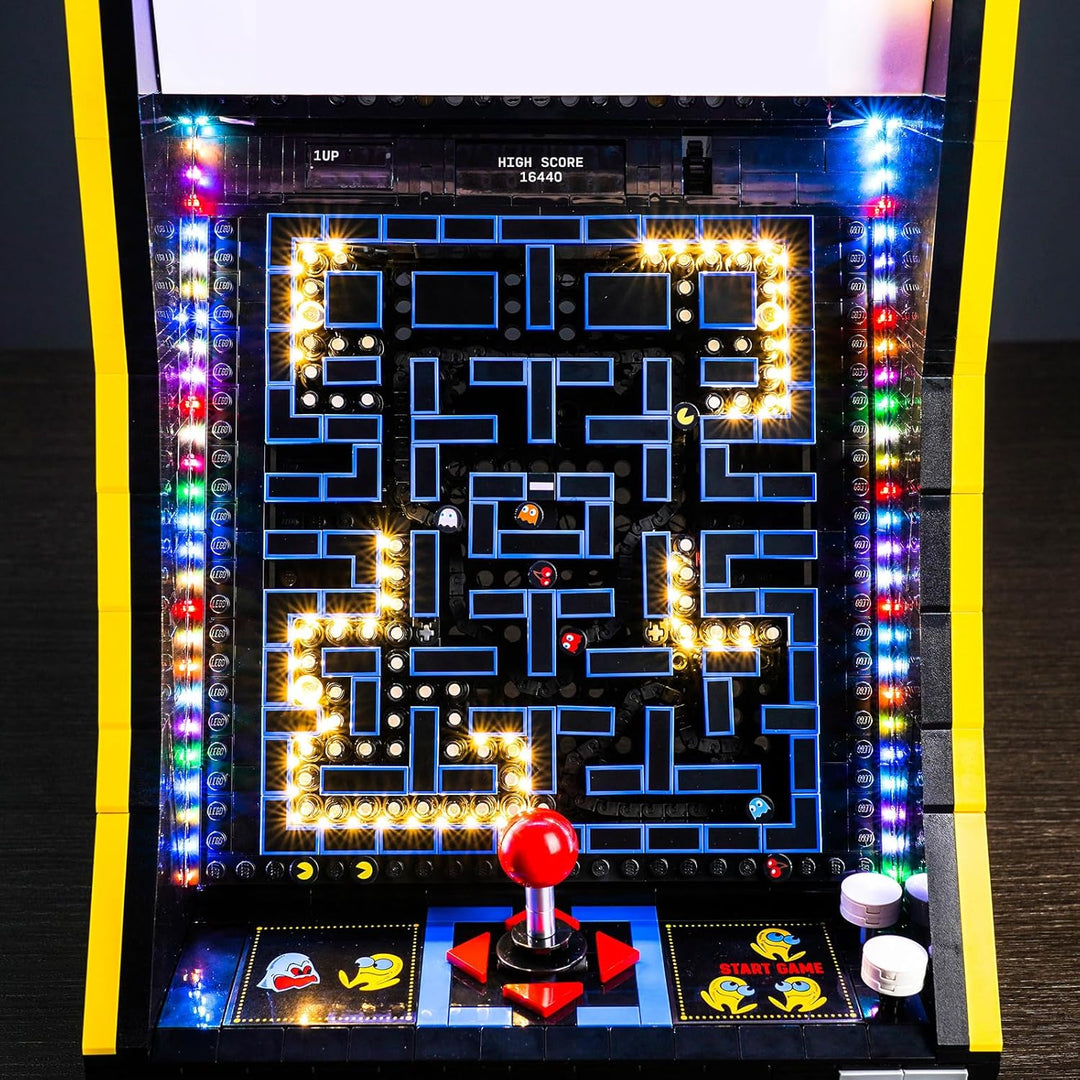 Led Licht Set für Lego Icons 10323 - PAC-Man Arcade (Kein Lego), Dekorationsbeleuchtungsset für Lego