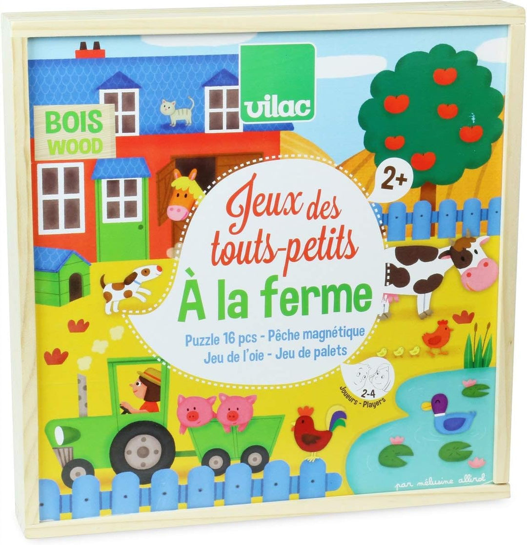 Vilac vilac6223 Farm Tiny Tots Spiel Set