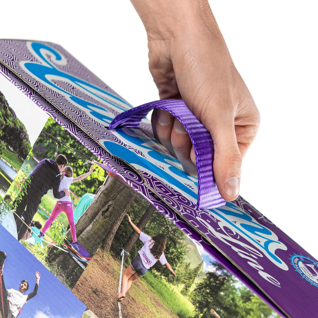SPIDER SLACKLINE TKSA5 - Custom Slackline Kit erfahrene Slackliner oder Anfänger - Komplettset mit G