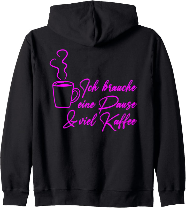 Pausenjacke Krankenschwester pink Krankenpflege Altenpflege Kapuzenjacke