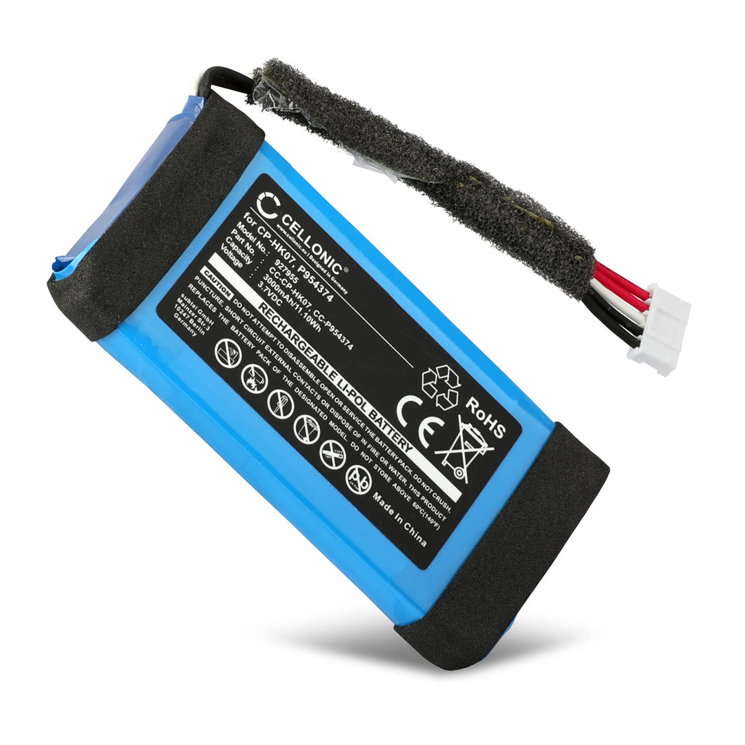CELLONIC 1x Akku für Lautsprecher Kompatibel mit Harman Kardon Onyx Mini, P954374 - (3000mAh, 3.7V)