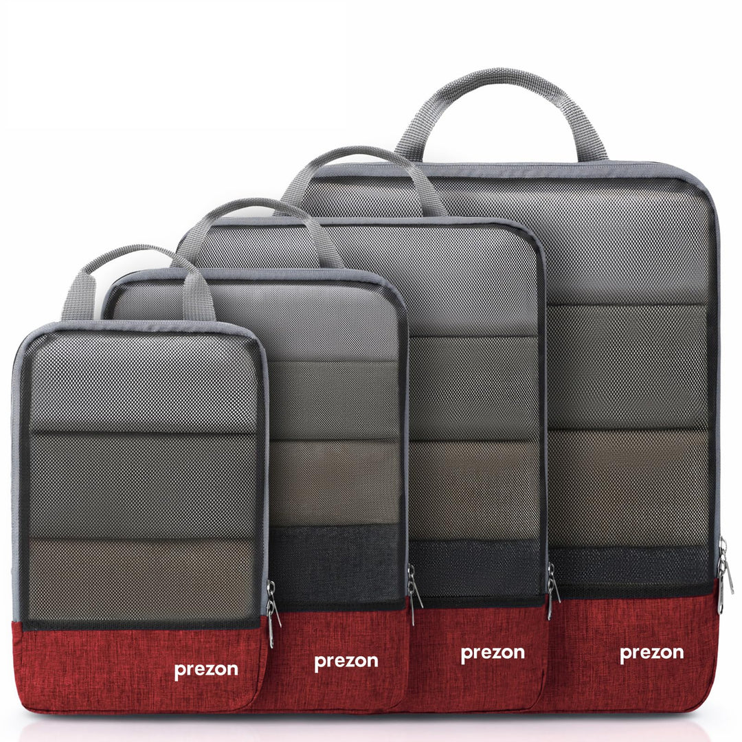 Prezon Komprimierbaren Packwürfeln zur Organisation Ihres Reisegepäcks, Compression Packing Cube, Pa