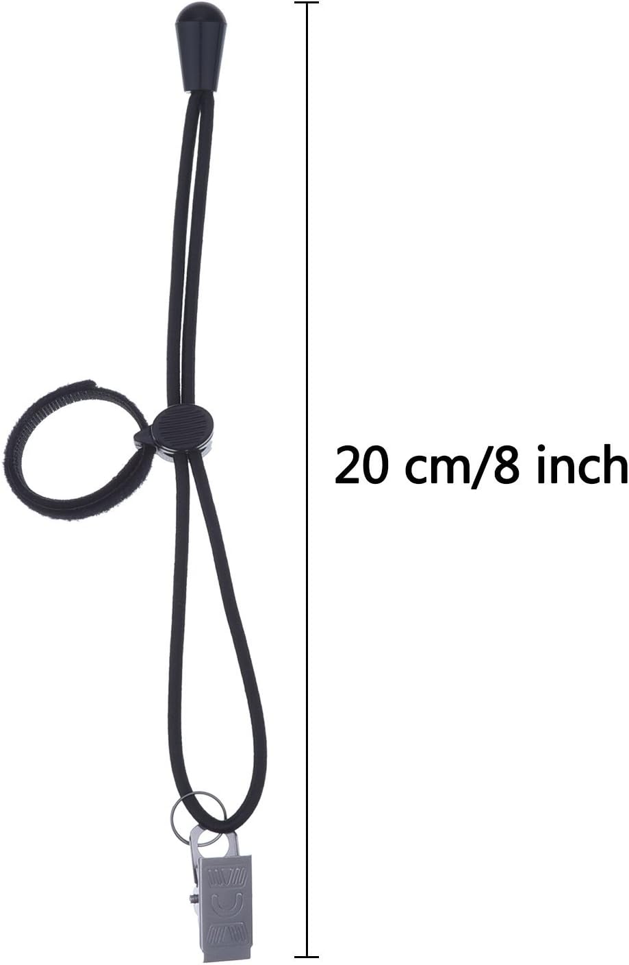 Mudder Hintergrund Klammer Halter für Foto Video Studio, 12 Stück, Schwarz