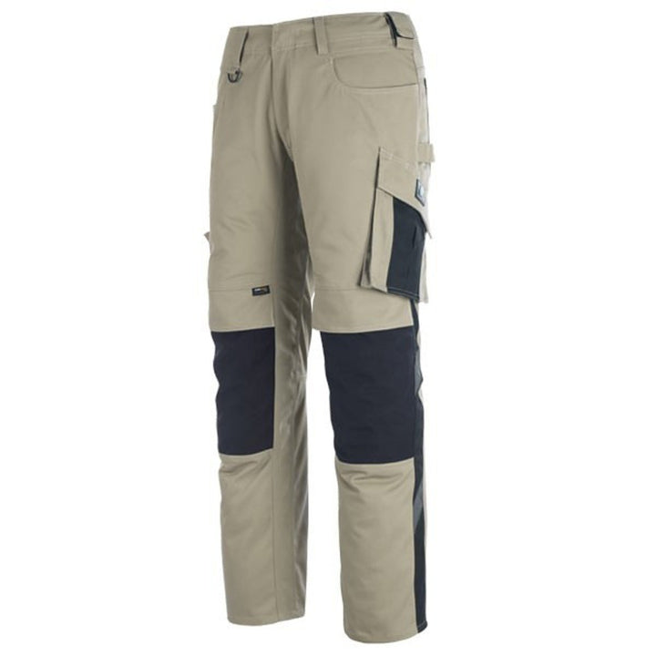 Mascot Arbeitshose Mannheim, 1 Stück, 82C52, khaki / schwarz, 84-12679442-5509-82C52 52 Hellkhaki/Sc