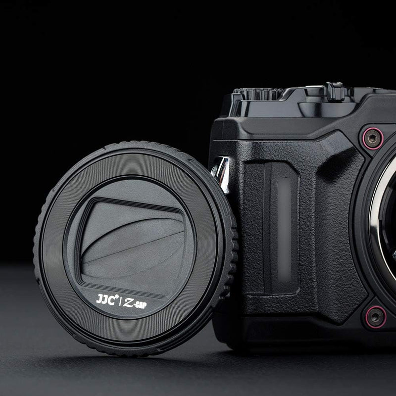 JJC Objektivdeckel für Olympus TG-7 TG-6 TG-5 TG-4 TG-3 TG-2 TG-1 Kamera ersetzt Olympus LB-T01 Obje