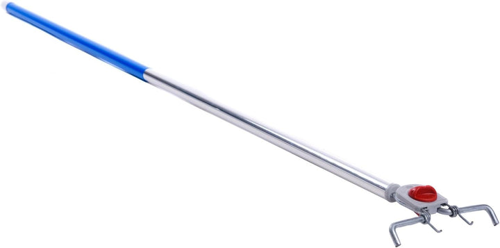 BawiTec Aluminum Besenstiel Länge 145cm 4-Loch Wechselsystem Aluminiumstiel für Besen Schrubber Bürs