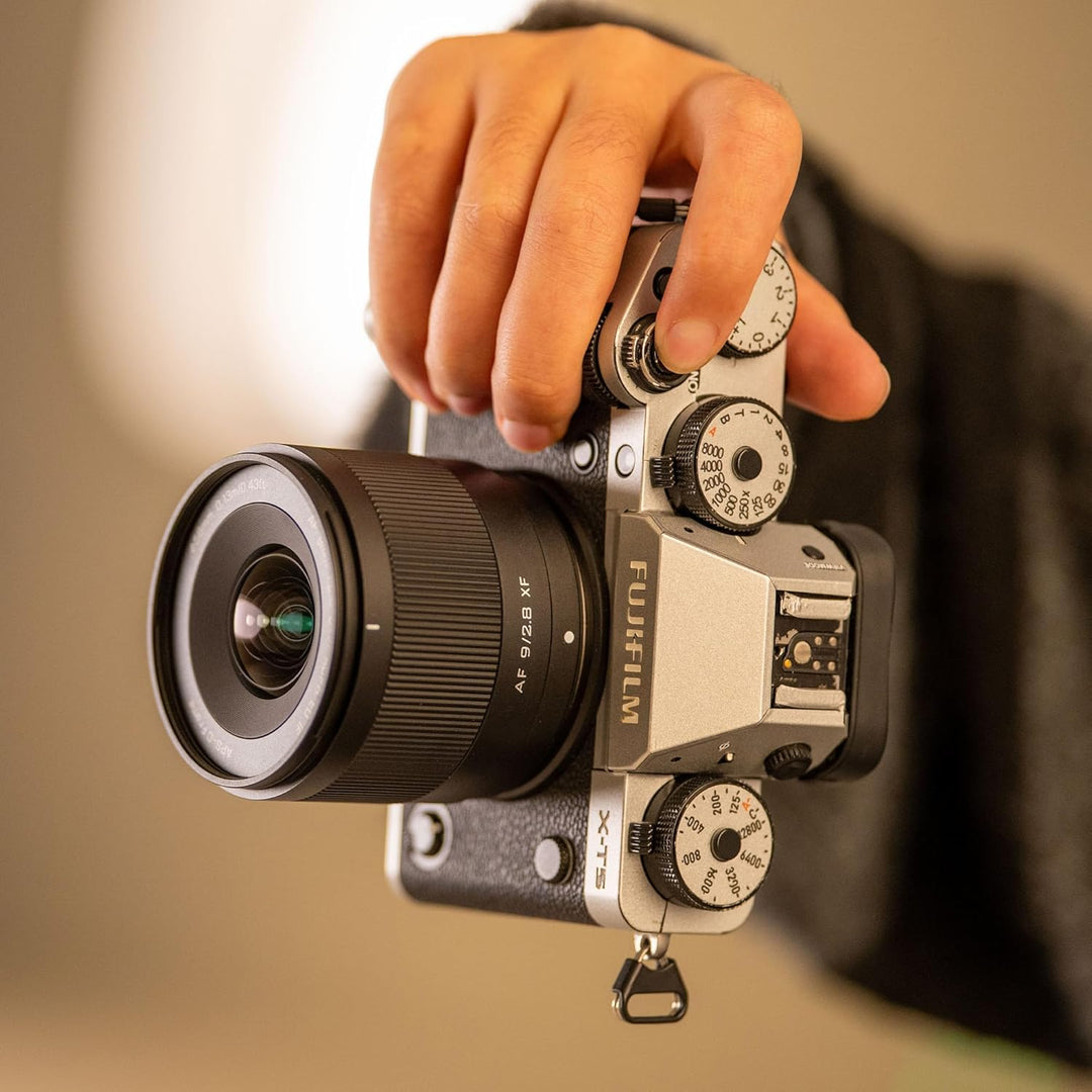 VILTROX 9mm F2.8 XF Objektiv für Fuji, AF 9mm f/2.8 Weitwinkel-Autofokus APS-C XF Objektiv Kompatibe