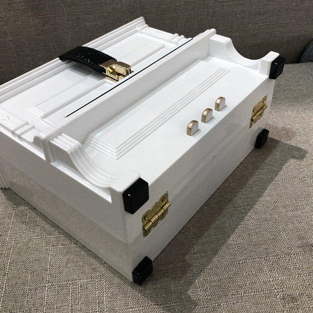Mode Klavier Form Frauen Handtasche Acryl Box Geformt Frauen Geldbörsen Schulter Damen Party Abend T