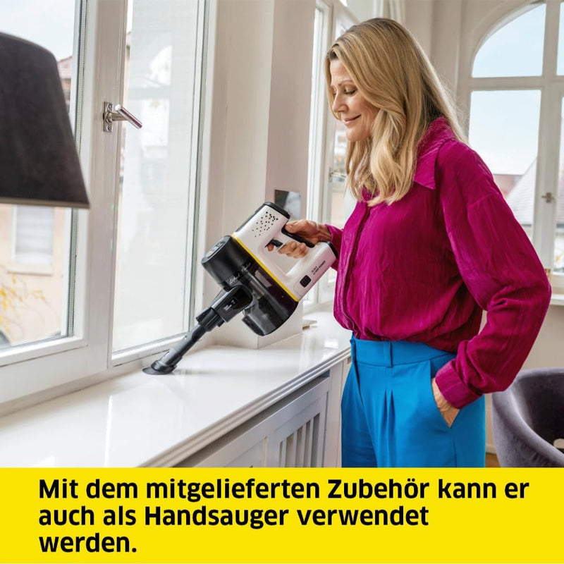 Kärcher Akku-Staubsauger VC 7 Signature Line, 2 Saugstufen, Laufzeit: bis zu 60 min., Gewicht: 2,6 k