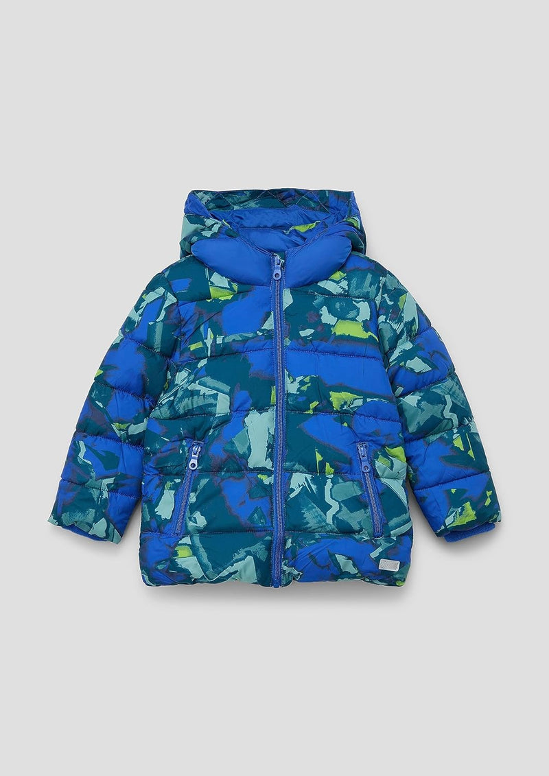 s.Oliver Jungen Outdoor Jacke 92 BLUE GREEN, 92 BLUE GREEN