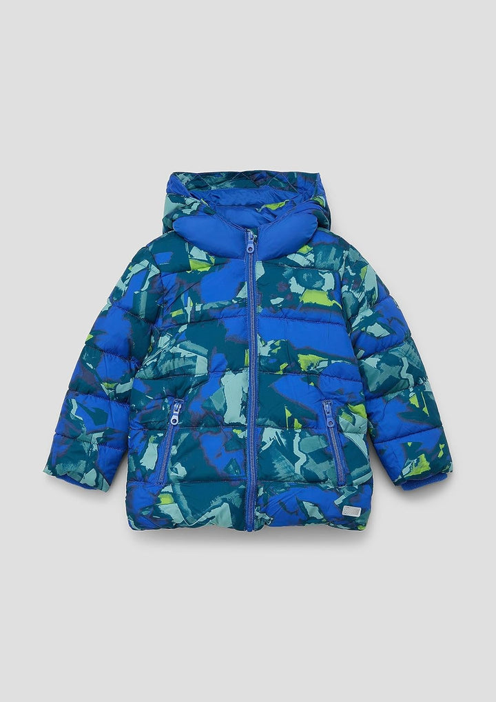 s.Oliver Steppjacke mit Kapuze, 98 Royalblau