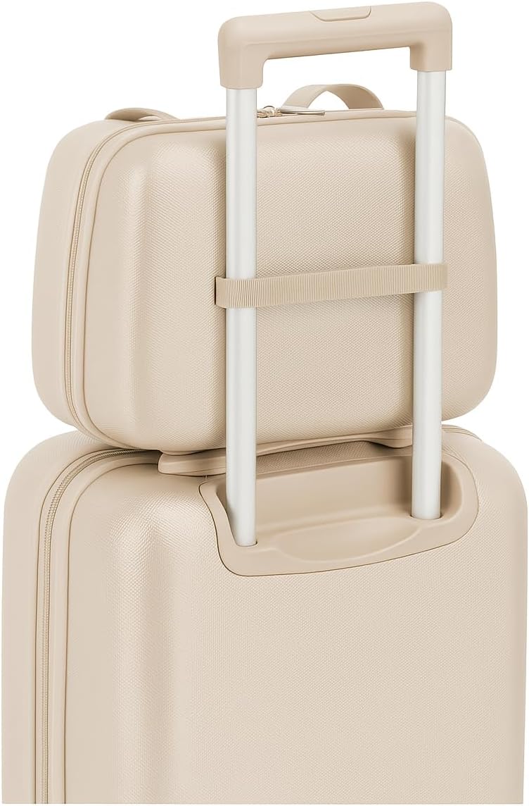 CarryOn Skyhopper Kosmetikkoffer Damen Hartschale - Beautycase Klein - Handgepäck 13 Liter - Schloss