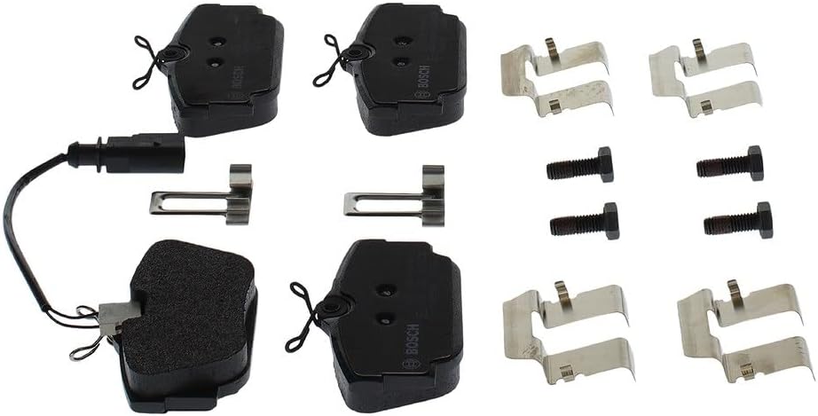 Bosch BP457 Bremsbeläge - Hinterachse - ECE-R90 Zertifizierung - vier Bremsbeläge pro Set