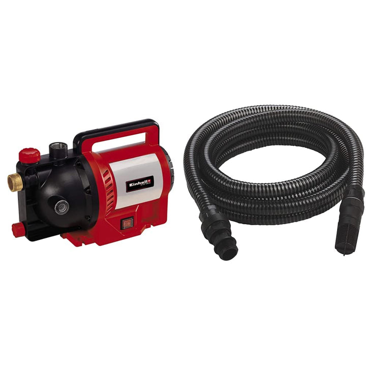 Einhell Gartenpumpe GC-GP 1250 N (1.200 W, max. 5000 L/h, max. Förderhöhe 50 m, Wasserfüllanzeige, W