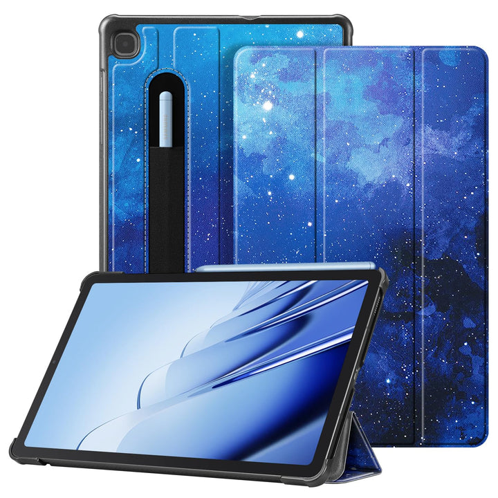 Fintie Hülle für Samsung Galaxy Tab S6 Lite - Ultra Schlank Kunstleder Schutzhülle mit Stifthalter,