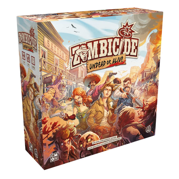 CMON | Zombicide: Undead or Alive | Grundspiel | Kennerspiel | Dungeon Crawler | 1-6 Spieler | Ab 14