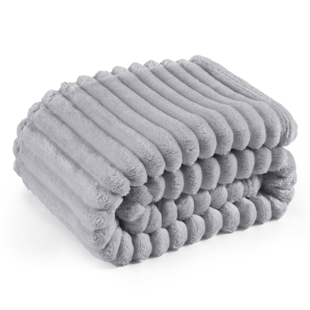 BEDSURE Kuscheldecke Flauschig Decke Fleecedecke – Weiche Warme Grobe Korddecke Gemütlicher Überwurf