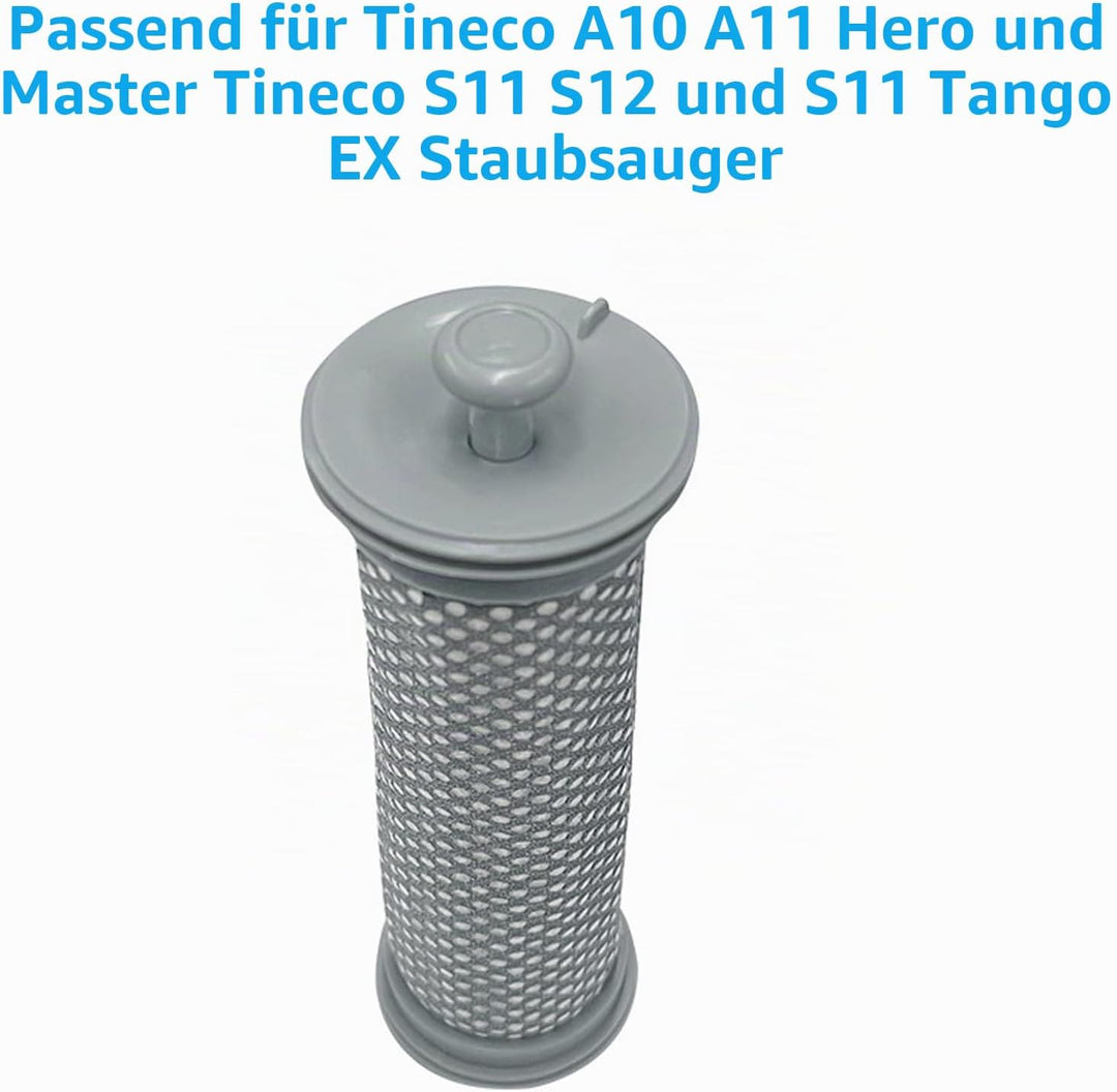 4 Stück Filter Zubehör Set für Tineco A10 A11 Hero und Master, Tineco S11 S12 und S11 Tango EX Staub
