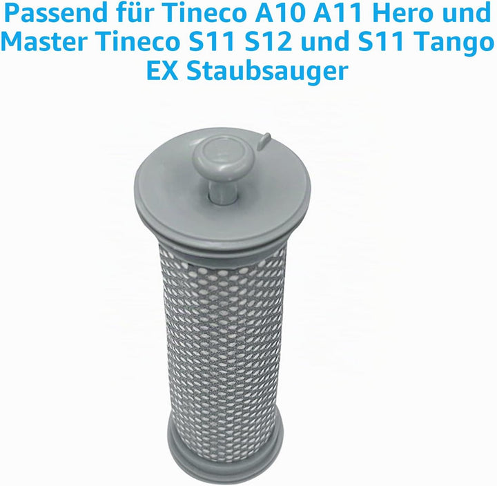 4 Stück Filter Zubehör Set für Tineco A10 A11 Hero und Master, Tineco S11 S12 und S11 Tango EX Staub