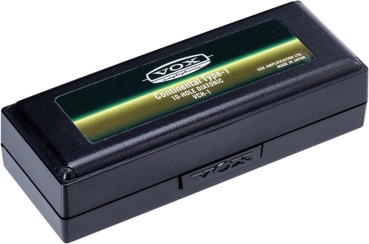 Vox - Continental Harmonica Type-1 - Racing Green - Key Amaj A Type 1, A Type 1