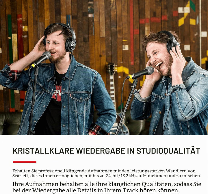 Focusrite Scarlett 18i8 3. Gen USB-Audio-Interface für Aufnahmen, Produktion und tontechnische Anwen