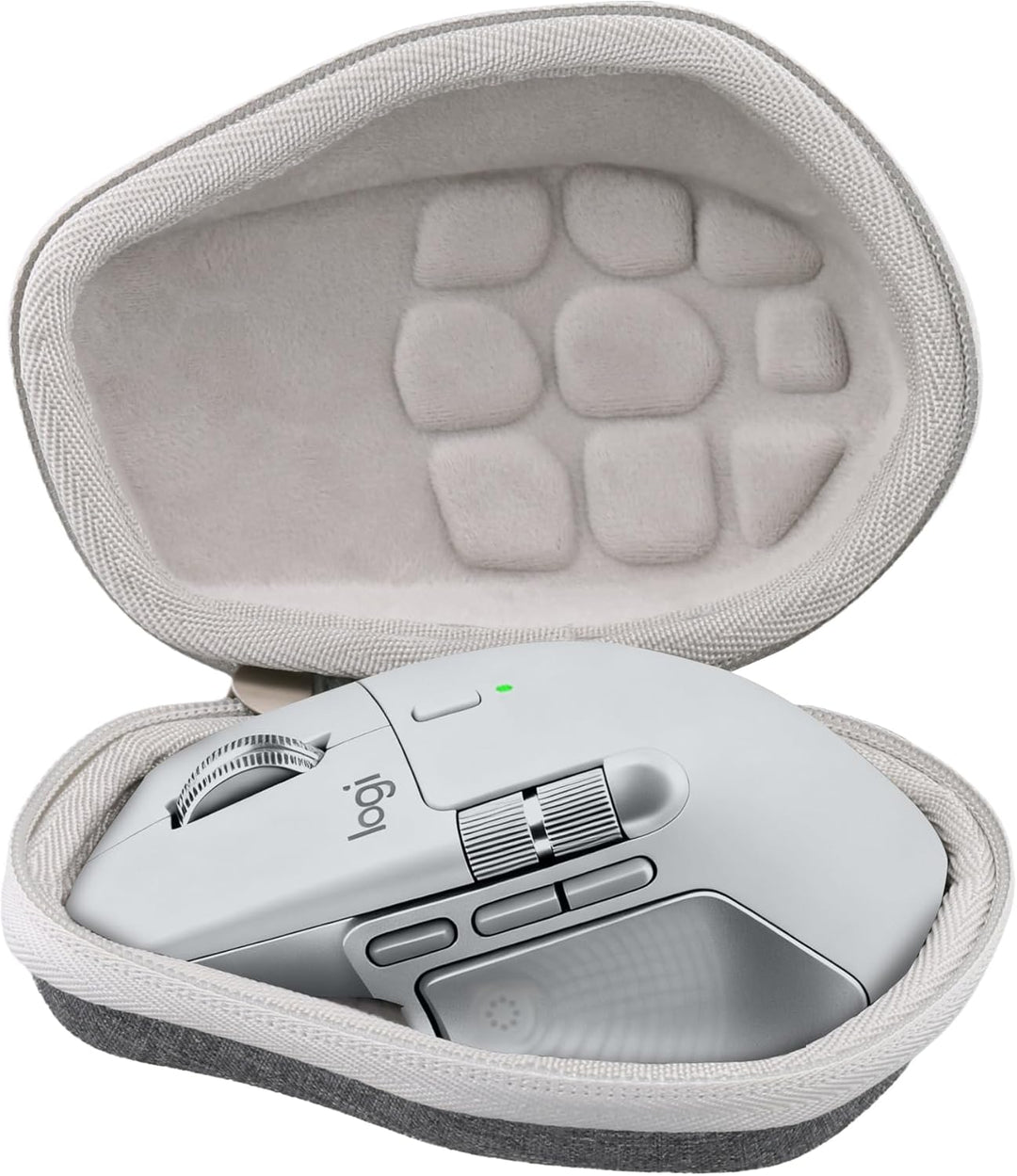 Khanka Tasche für Logitech MX Master 4/3S/3 kabellose Maus,Hartes Reise-Transportetui mit Tragegriff