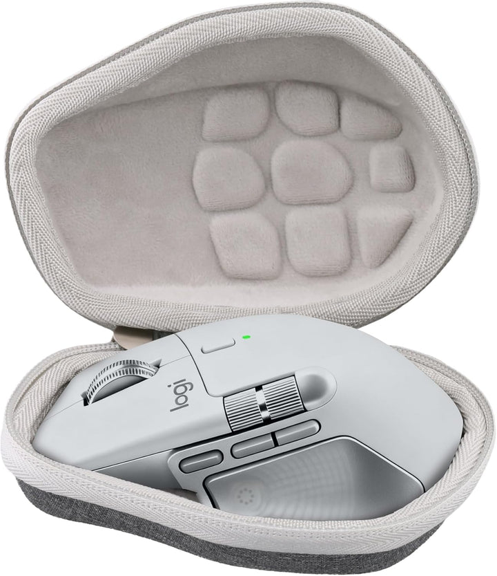 Khanka Tasche für Logitech MX Master 4/3S/3 kabellose Maus,Hartes Reise-Transportetui mit Tragegriff