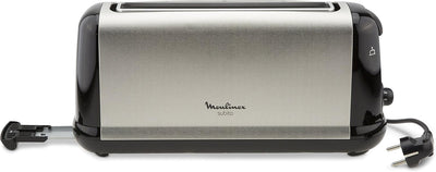 MOULINEX LS260800 Subito Toaster - Edelstahl und Schwarz