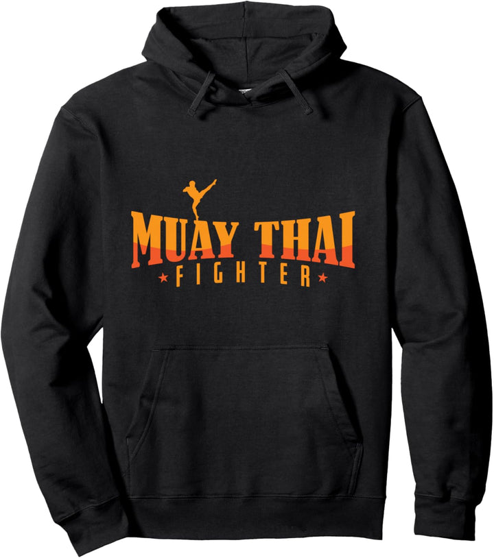 Muay Thai Boxkämpfer Pullover Hoodie