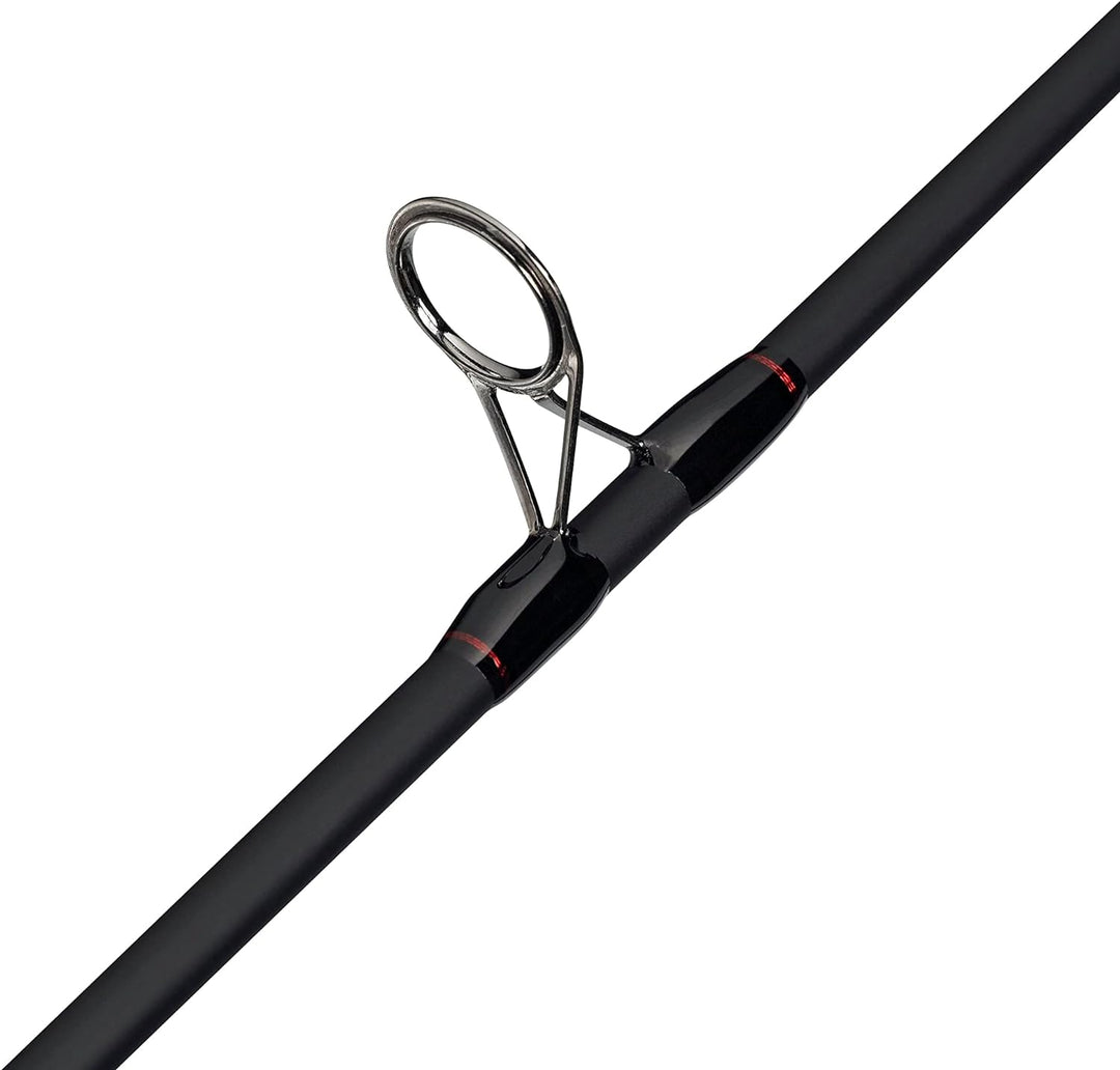 Abu Garcia Fast Attack Spinning Combo, Rod and Reel for Predator Fishing, 24T Carbon Blanks, 3+1 Bal