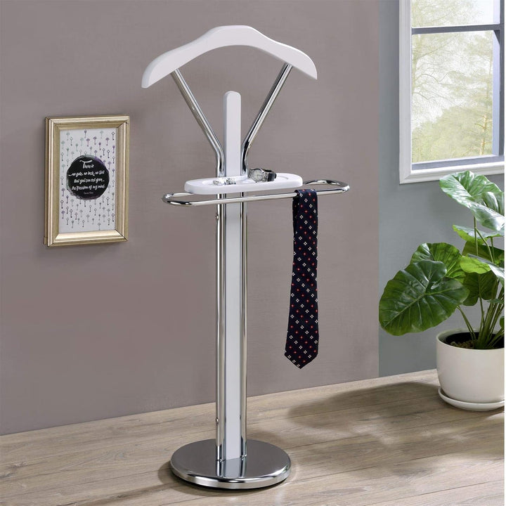 IDIMEX Herrendiener Stummer Damen Diener Kleiderbutler Kleiderständer mit Kleiderbügel, Hosenbügel,