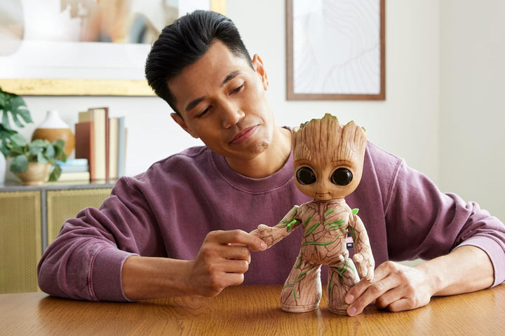 Mattel Marvel I Am Groot: Groovin' Groot Plush (Excl.) (HJM23)