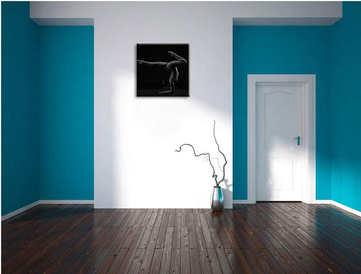 Pixxprint sexy Körper Einer Frau als Leinwandbild/Grösse: 70x70 cm/Wandbild/Kunstdruck/fertig bespan