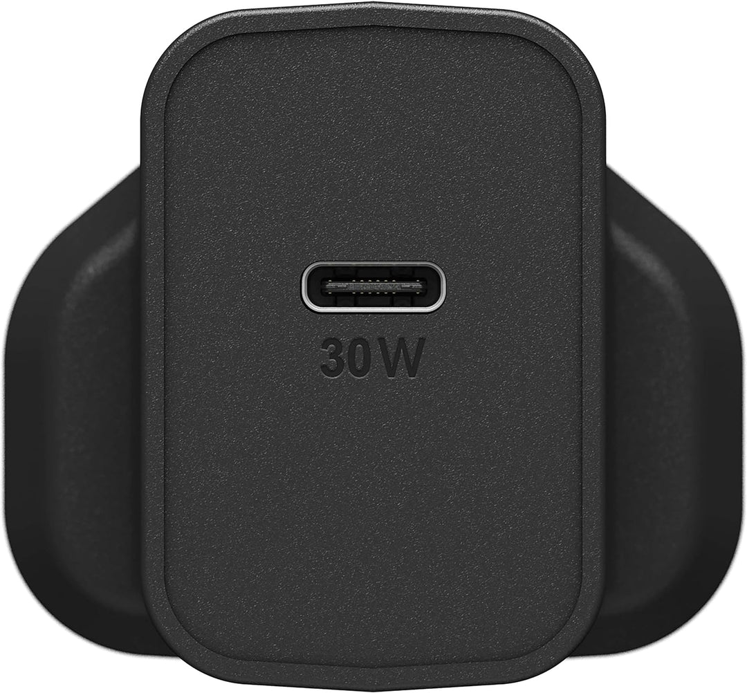 OtterBox USB-C PD GaN UK Ladegerät 30W, USB-C Schnellade Gerät für Smartphone und Tablet, Sturzgesch