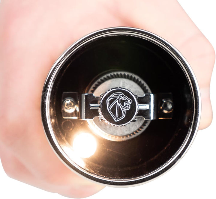 PEUGEOT - Elektrische Pfeffermühle Zeli 14 cm - Mit Beleuchtung - Mit schwarzem Pfeffer - Inklusive